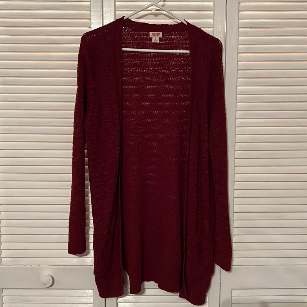 Like new cardigan.  Worn handful of times.  Has pockets